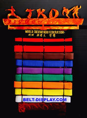 Belt Display Taekwondo  10 -13  Level Holder