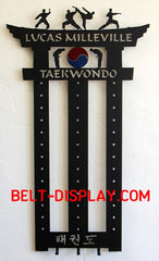 Personalized Tae Kwon Do Belt Display | Brilliant Martial Arts Design,  | Shop Online