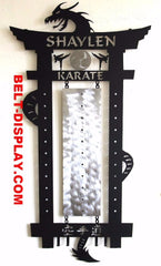 Karate Belt  Display: Martial Arts Belt Display Rack: Tkd Belt Holder