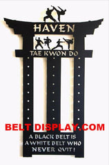 Karate, Taekwondo, Martial Arts Belt Display Racks | Martial Arts Belt Holders