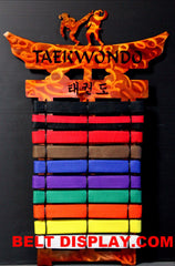 Taekwondo  Belt  Display  10 -17  Level  Holder