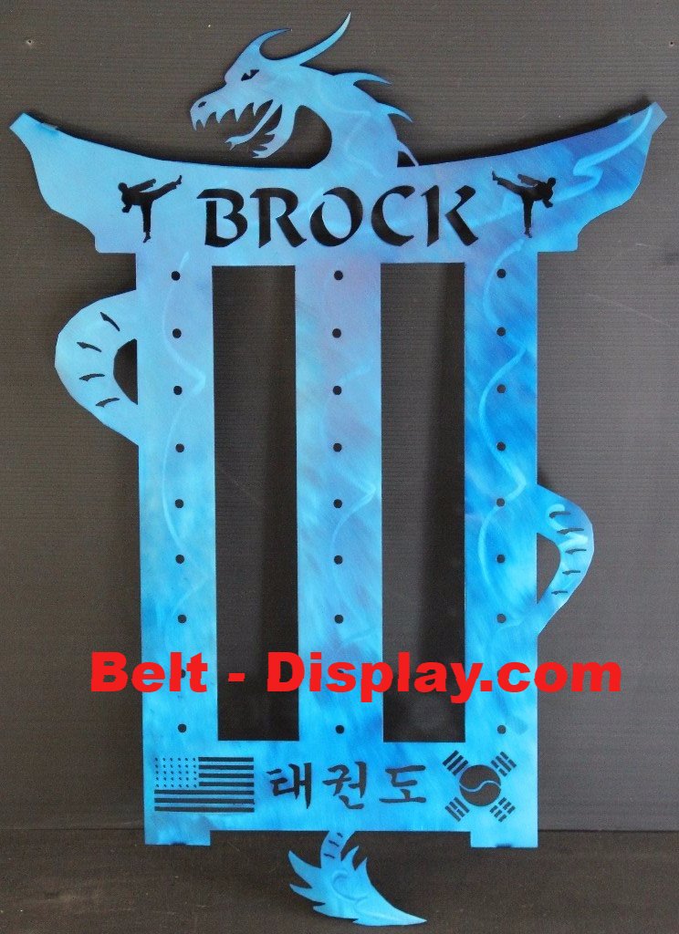 8 level taekwondo belt display taekwondo belt holder martial arts