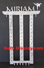 ATA Belt Display - Belt Holder - 13 Level Belt Display Tae Kwon Do belt rack