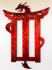Goju Ryu Martial Arts Belt Display
