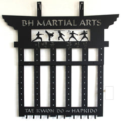 Martial Arts Belt  Display / Personalized sword display