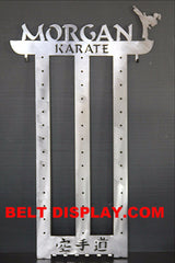 Karate Belt Display: Tae kwon do Belt Holder: Martial Arts Belt Rack