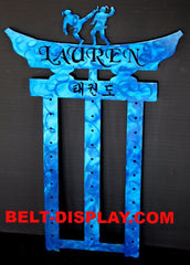 Karate Belt Display Rack