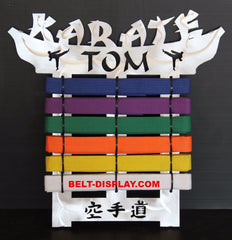 Karate  Belt  Display
