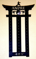 Karate Belt Holder Personalized Display Rack