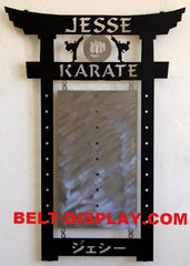 Martial Arts Belt Holder: Karate Belt Rack: Martial Arts Belt Rack