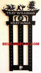 2023 Martial Arts, Karate, Taekwondo Belt Display, Exclusive Design  | Belt-Display.com