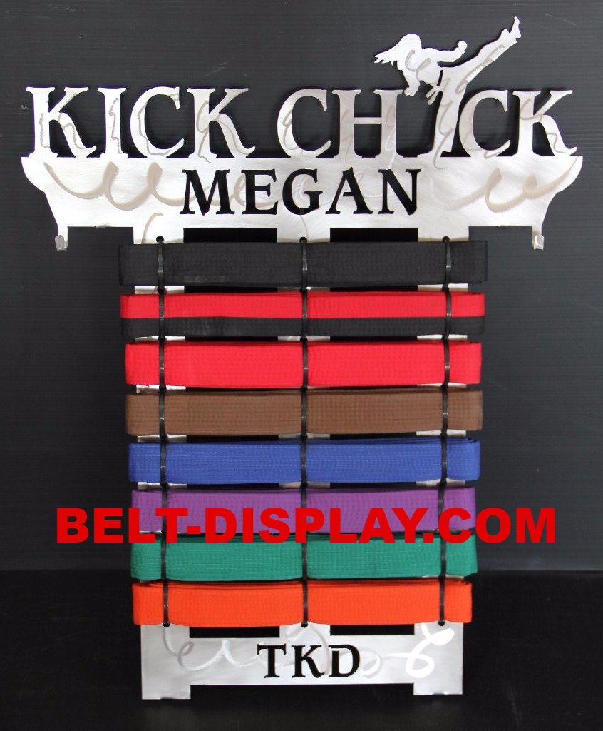 Martial Arts Belt Display Karate Belt Holder Tae Kwon Do Belt Display