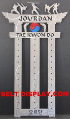 Karate Belt Display | Tae kwon do Belt Holder | Martial Arts Belt Rack