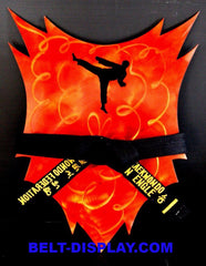 Black Belt  Display Plaque