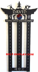 SongahmTaekwondo Belt Display: Martial Arts Belt Rack: ATA Belt Display