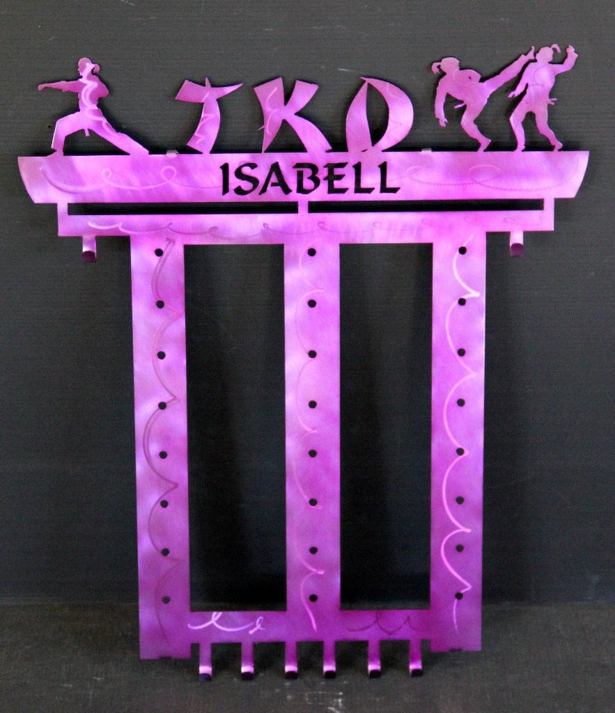 ATA Taekwondo Belt Rack ATA Taekwondo Belt Display Martial