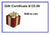 Belt Display Gift Certificate