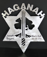 HAGANAH Belt Display  J. Bogart