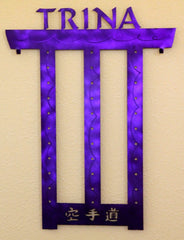 Karate Belt Display Rack