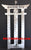 Martial Arts Belt Rack / Shorin Ryu