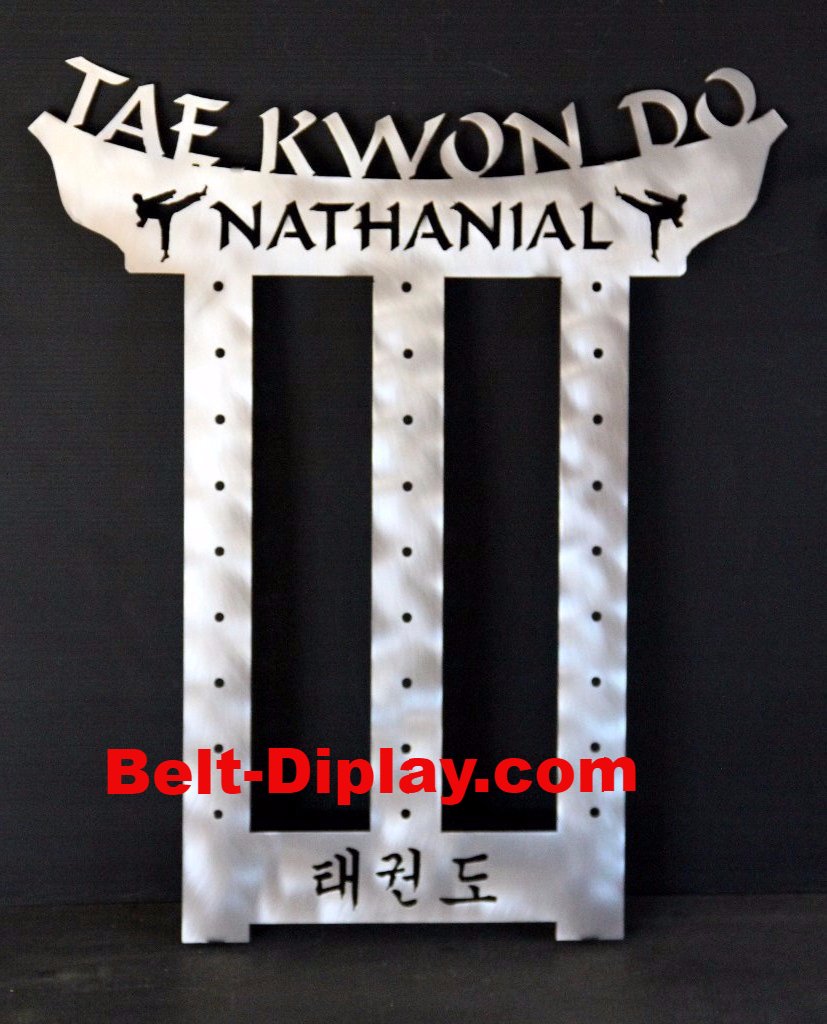 ATA Karate Belt Holder Karate Belt Display Martial Arts Belt Rack