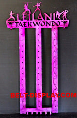 Personalized taekwondo belt holder 12 belt