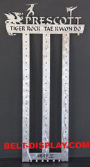 taekwondo belt display rack 14 level holder